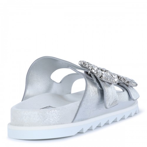 SILVER SANDALS