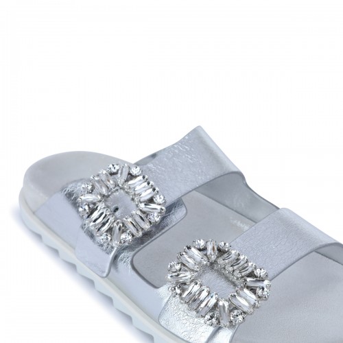 SILVER SANDALS