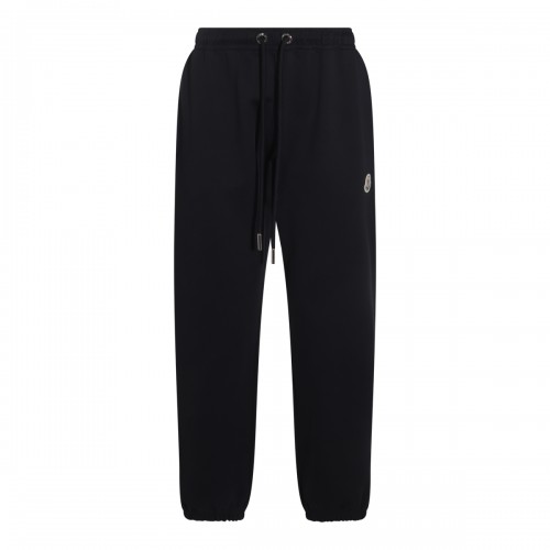 NAVY BLUE COTTON TRACK PANTS