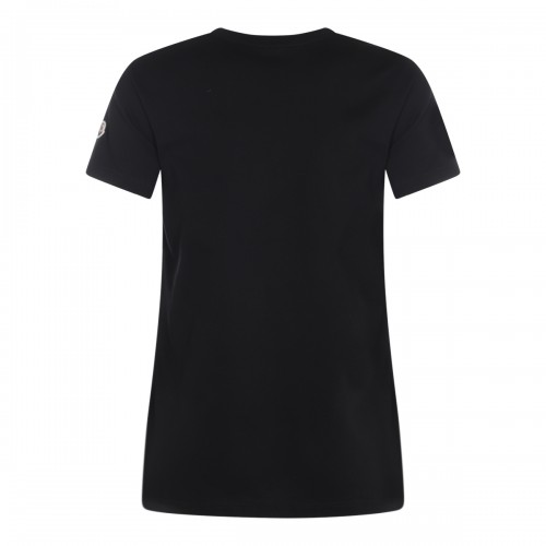 BLACK COTTON T-SHIRT