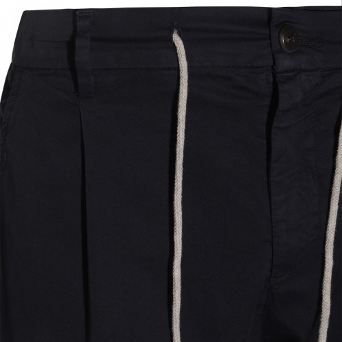 NAVY BLUE COTTON PANTS