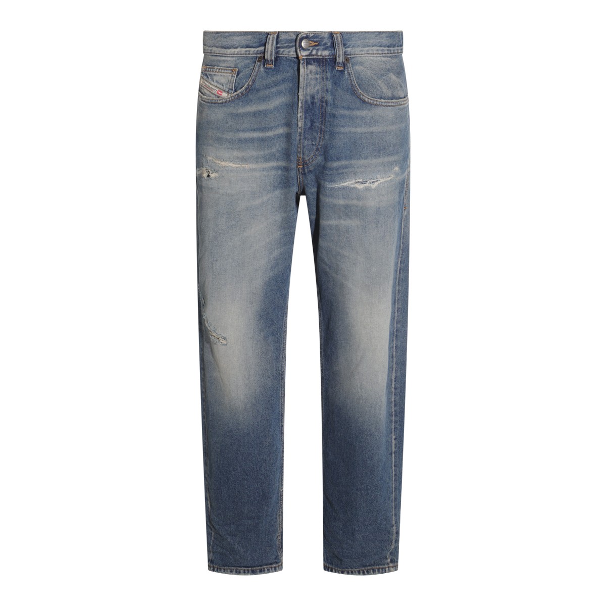 BLUE COTTON DENIM JEANS