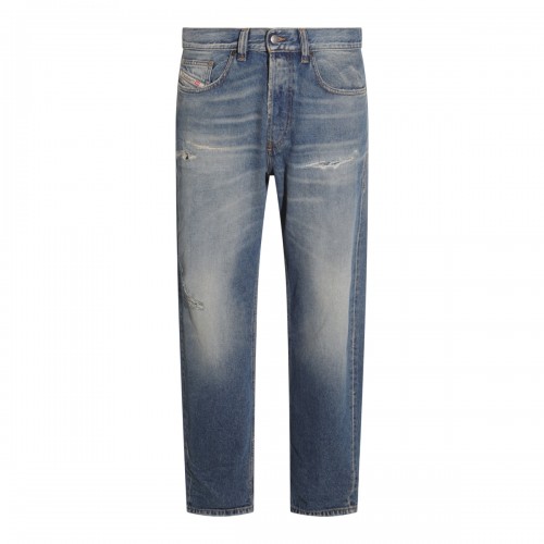 BLUE COTTON DENIM JEANS