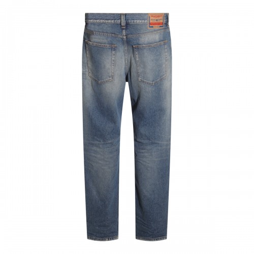 BLUE COTTON DENIM JEANS