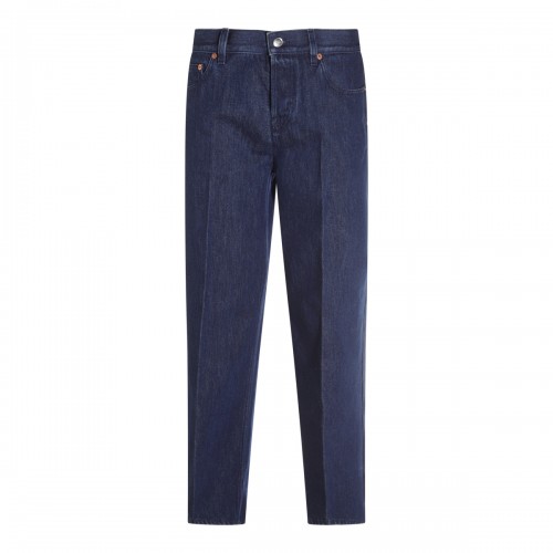 BLUE COTTON DENIM JEANS