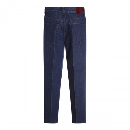 BLUE COTTON DENIM JEANS 2