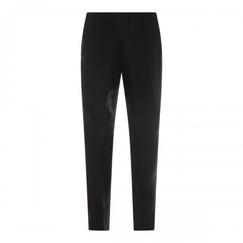 BLACK LINEN PANTS 2