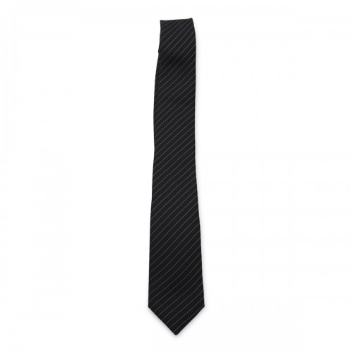 BLACK SILK TIE