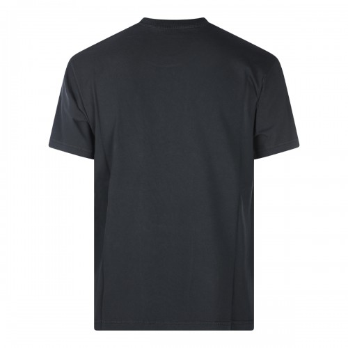 BLACK COTTON T-SHIRT