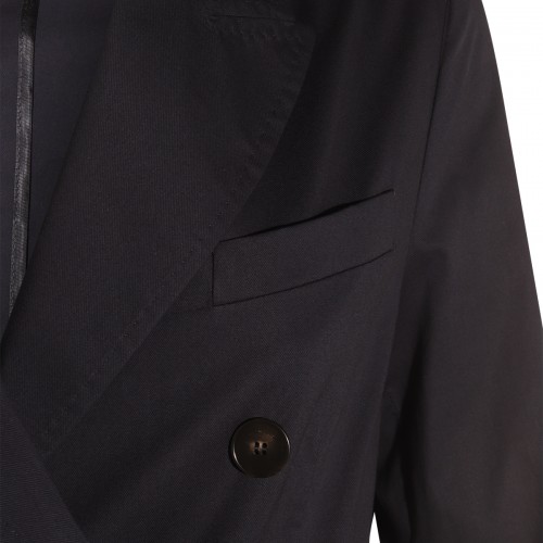 BLACK LINEN CASUAL JACKET