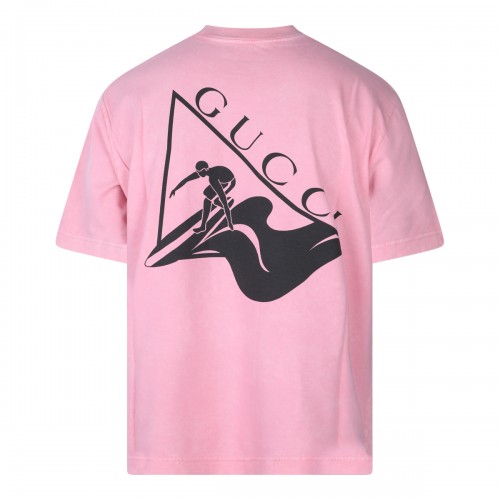 PINK COTTON T-SHIRT