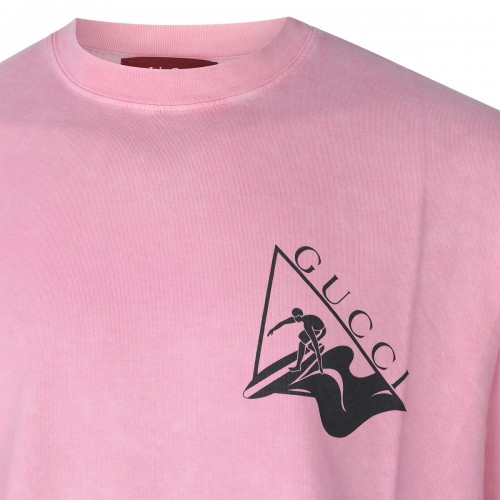 PINK COTTON T-SHIRT