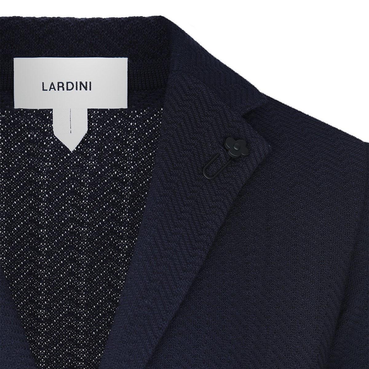 NAVY BLUE COTTON BLAZER
