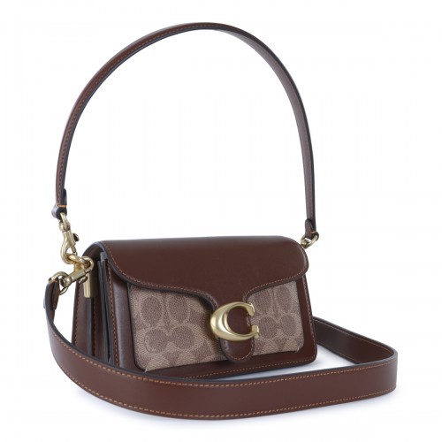 BROWN TABBY 20 SHOULDER BAG