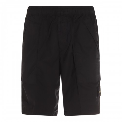 NAVY BLUE COTTON SHORTS