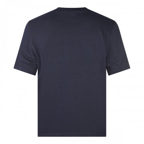 NAVY BLUE COTTON T-SHIRT