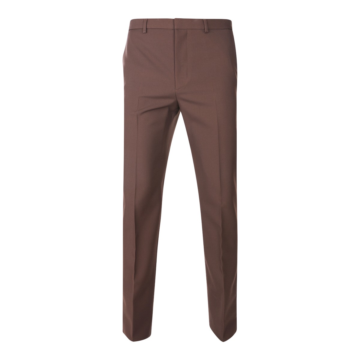 BROWN WOOL PANTS