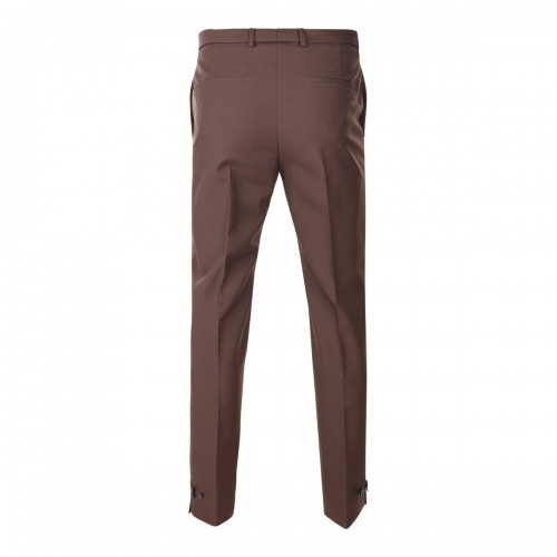 BROWN WOOL PANTS