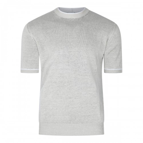 GREY LINEN T-SHIRT