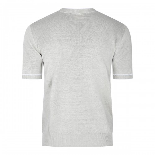 GREY LINEN T-SHIRT