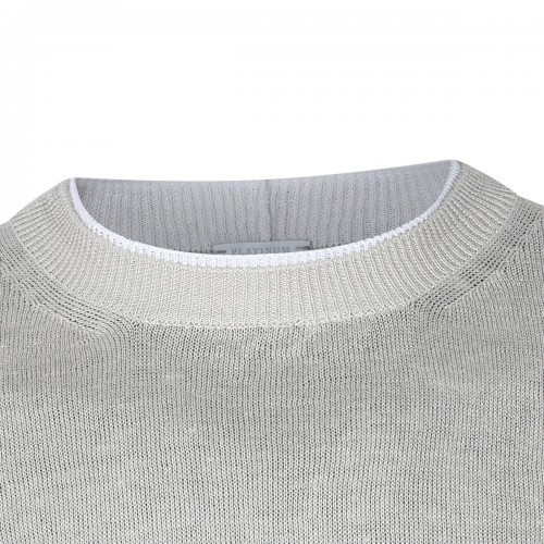 GREY LINEN T-SHIRT