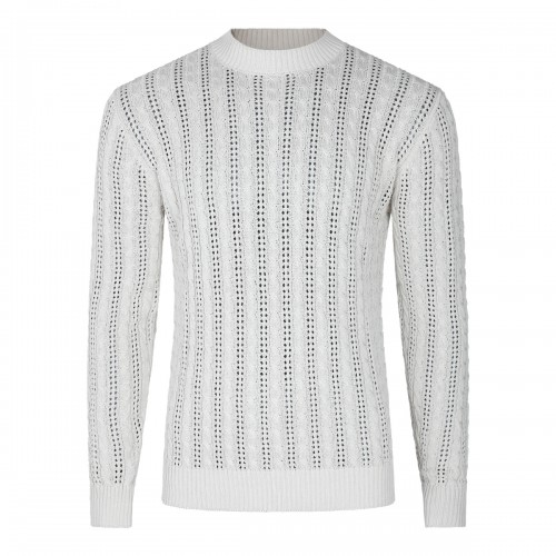 SAND COTTON KNITWEAR
