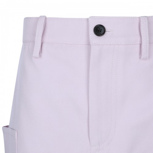 PINK COTTON MIDI SKIRT