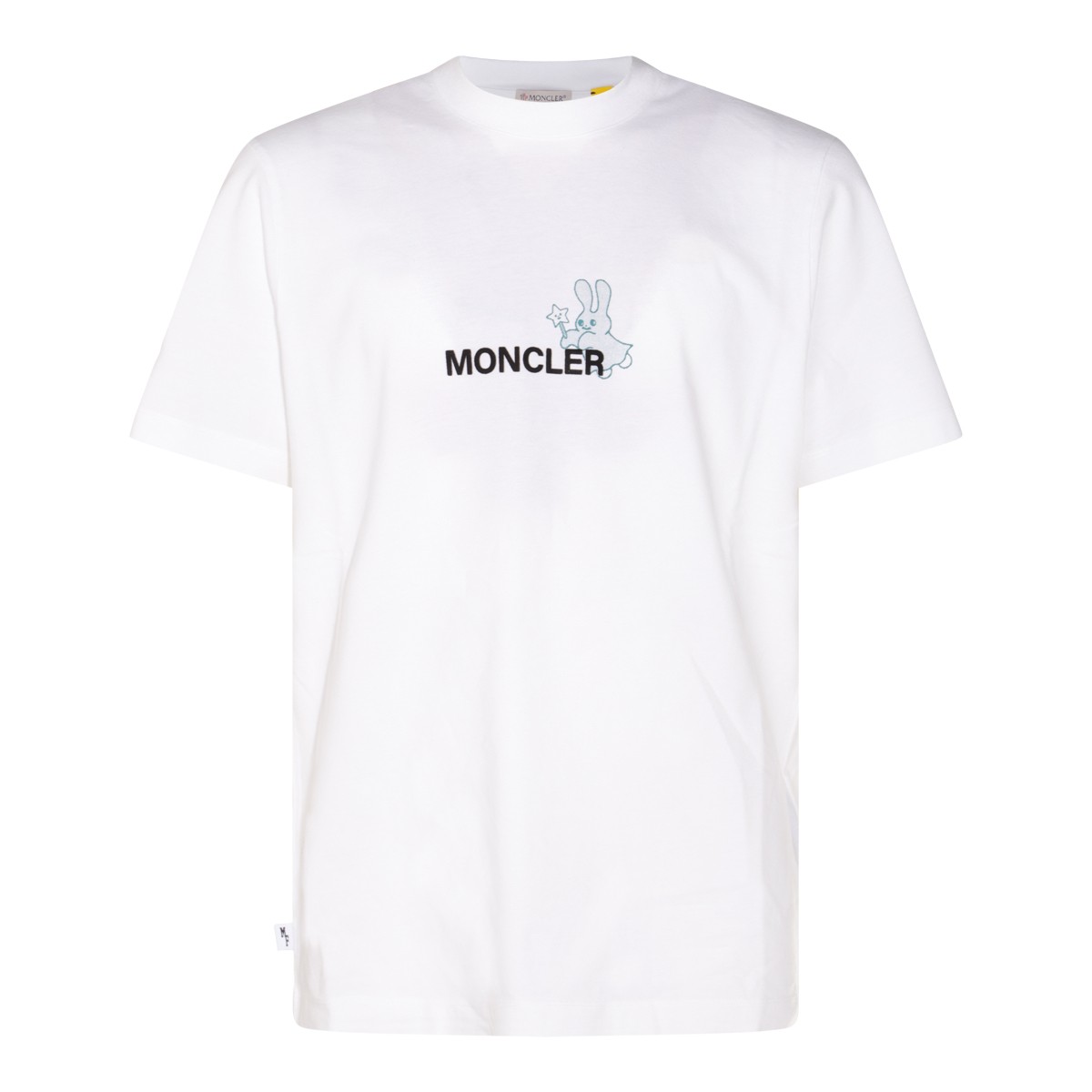 WHITE COTTON T-SHIRT