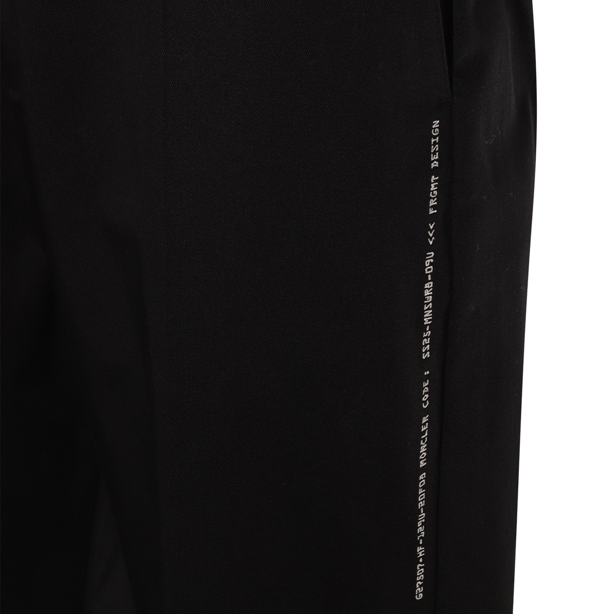 BLACK COTTON PANTS