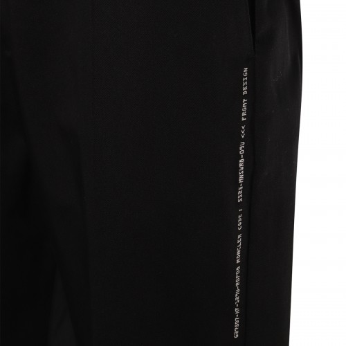 BLACK COTTON PANTS