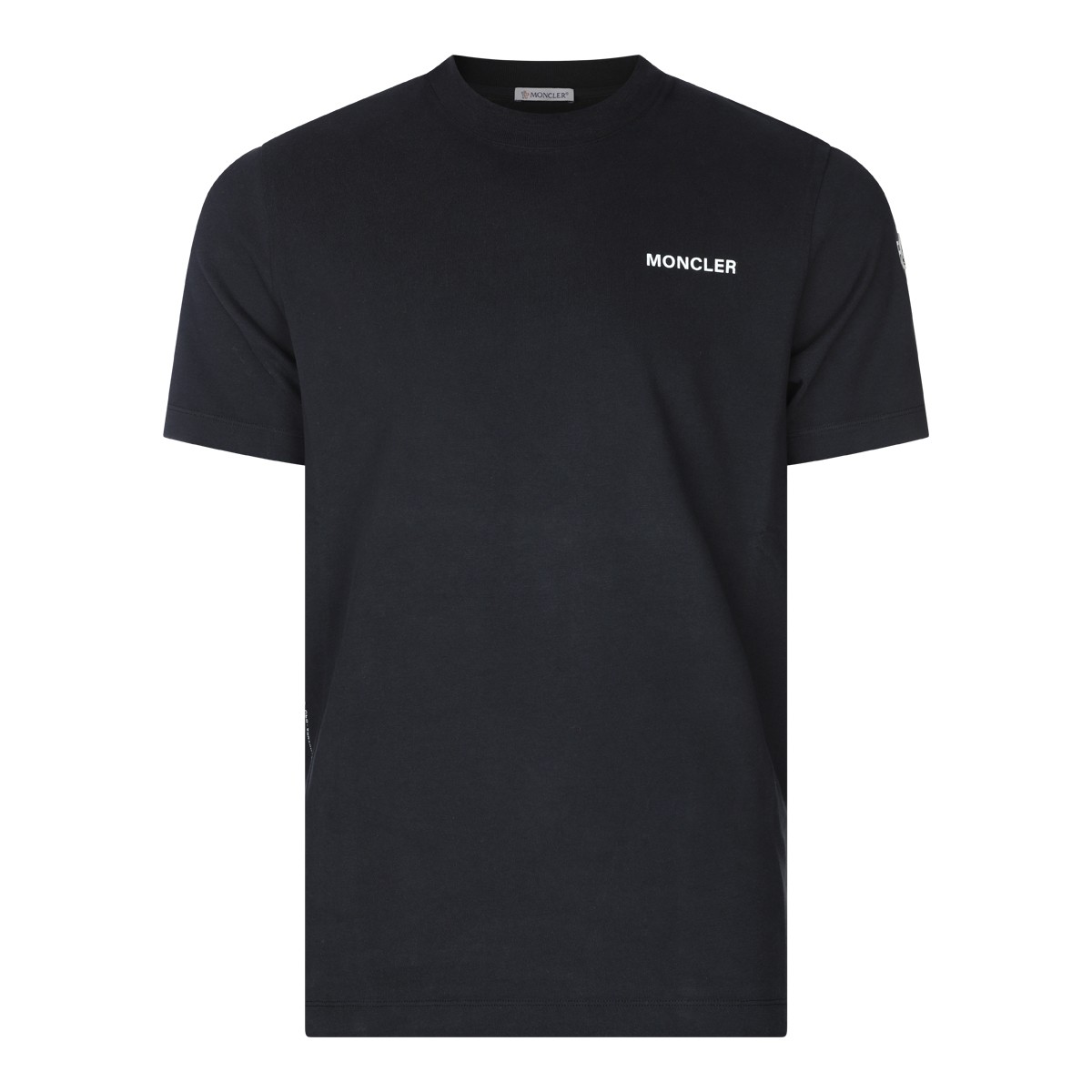 BLACK COTTON T-SHIRT