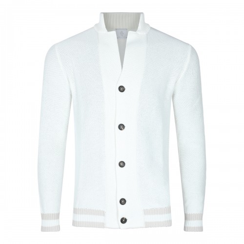 WHITE COTTON KNITWEAR