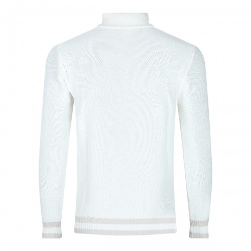 WHITE COTTON KNITWEAR