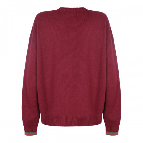 ANCORA RED WOOL KNITWEAR 2