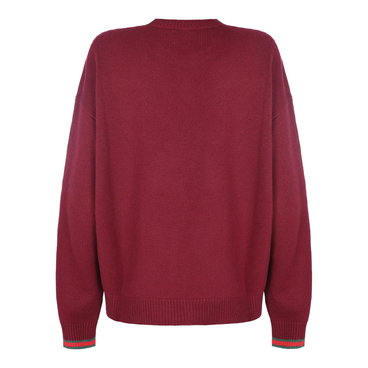 ANCORA RED WOOL KNITWEAR