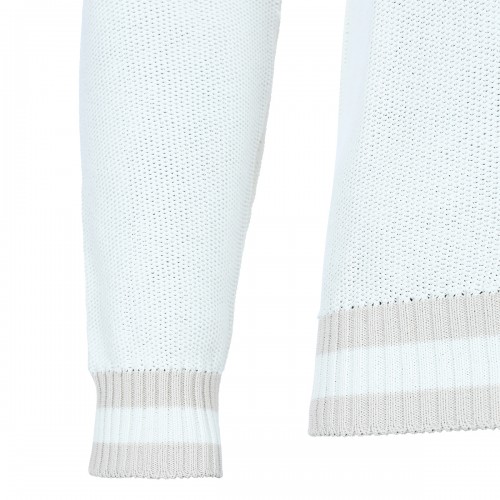 WHITE COTTON KNITWEAR