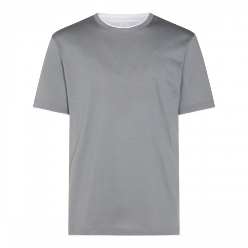 GREY COTTON T-SHIRT