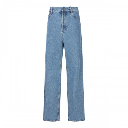 BLUE COTTON DENIM JEANS