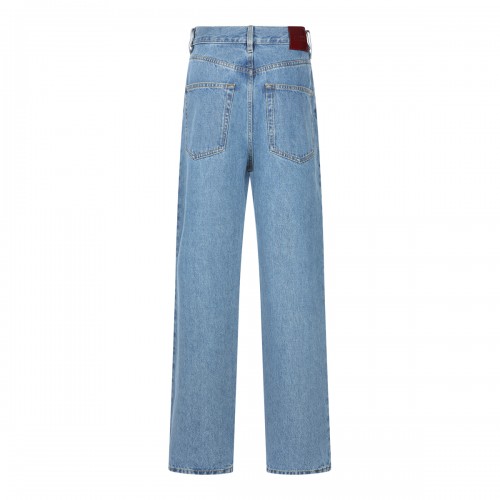 BLUE COTTON DENIM JEANS 2