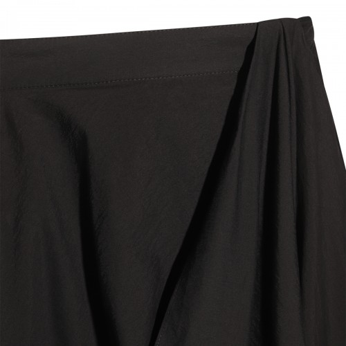 BLACK COTTON SKIRT