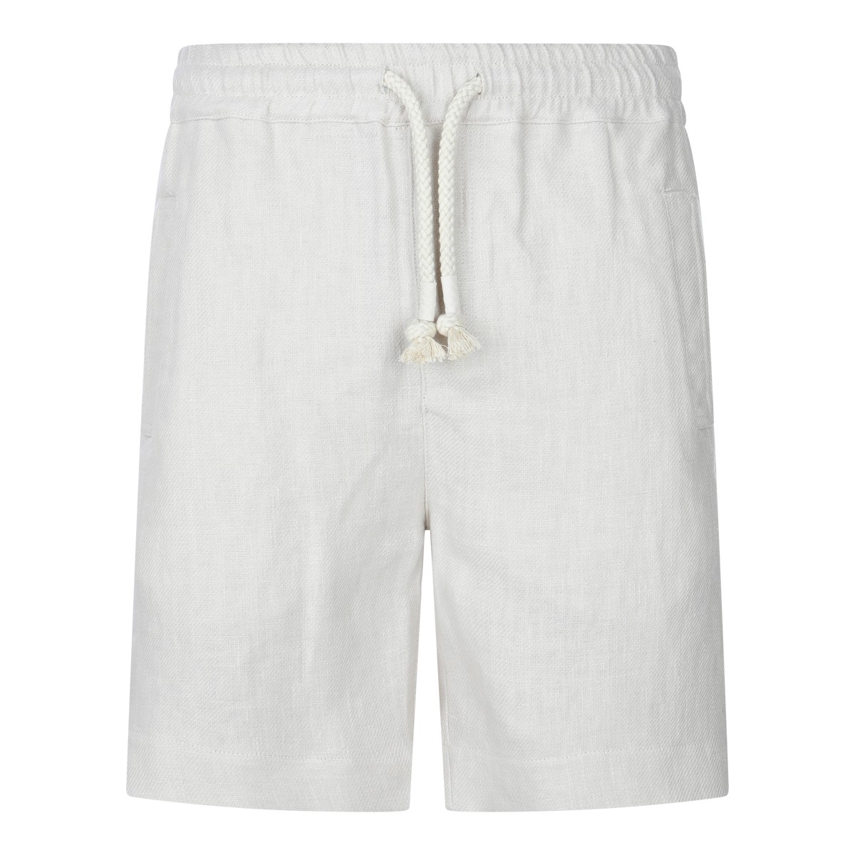 SAND LINEN SHORTS