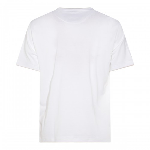 WHITE COTTON T-SHIRT