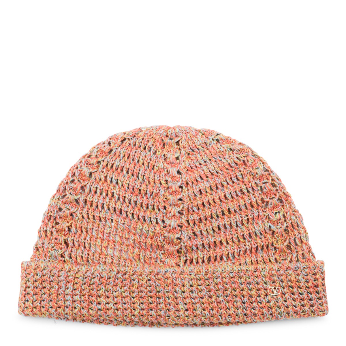 ORANGE LINEN HAT