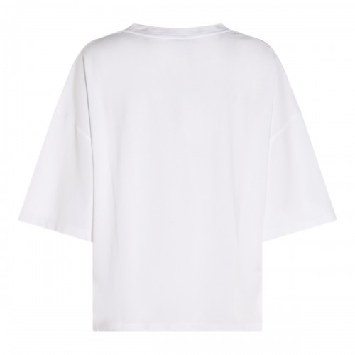 WHITE COTTON T-SHIRT