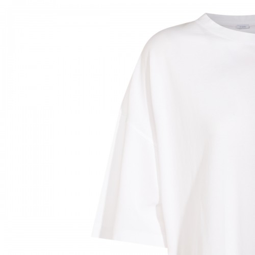 WHITE COTTON T-SHIRT