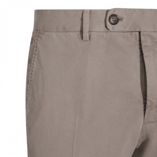 BEIGE COTTON PANTS