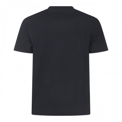 DARK BLUE COTTON T-SHIRT