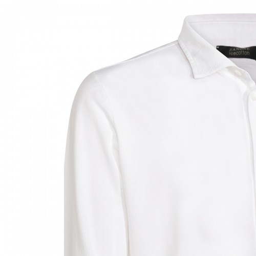 WHITE COTTON SHIRT