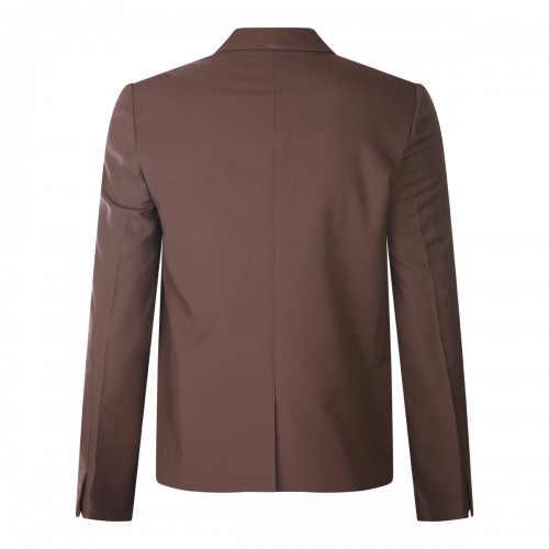BROWN WOOL BLAZER 2