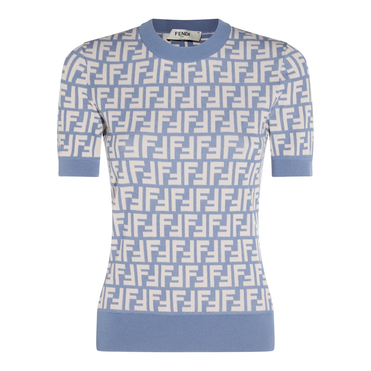 BLUE COTTON KNITWEAR